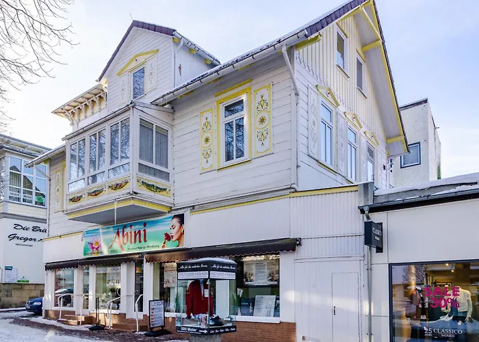 Bummelallee Schloesschen Апартаменты Бад-Гарцбург