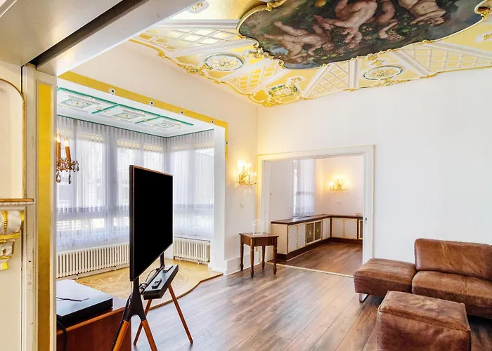 Bummelallee Schloesschen Апартаменты Бад-Гарцбург